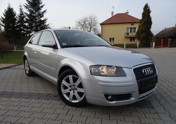 Audi A3 cena 19900 przebieg: 235000, rok produkcji 2007 z Rawa Mazowiecka małe 529